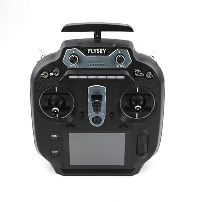 Flysky FS-ST16 16CH 2.4GHz ANT Protocol Remote Control Transmitter with FS-SR8 Receiver for RC Car Boat Airplanes (Mode 2)