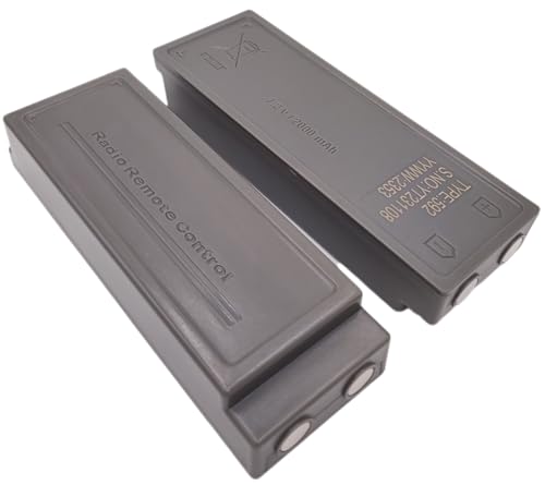 (4*Battery+1*Charger) 110V to 240V Scanreco 434 Battery Charger with 4Pcs 7.2V Scanreco RSC7220 13445 NiMH 592 Battery for Scanreco 590 592 960 EEA2512 Palfinger EEA2512 RC400 Batteries