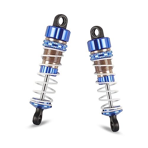 HAIBOXING RC Cars Spare Parts Aluminum Capped Oil Filled Shocks 4pcs Apply to 2021 New Version 18858 & 18859 &18859A M1882 - size: Oil Filled Shocks