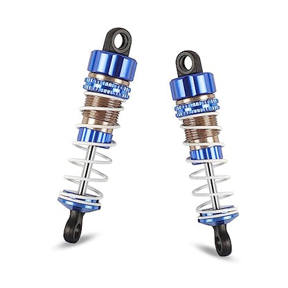 HAIBOXING RC Cars Spare Parts Aluminum Capped Oil Filled Shocks 4pcs Apply to 2021 New Version 18858 & 18859 &18859A M1882 - size: Oil Filled Shocks