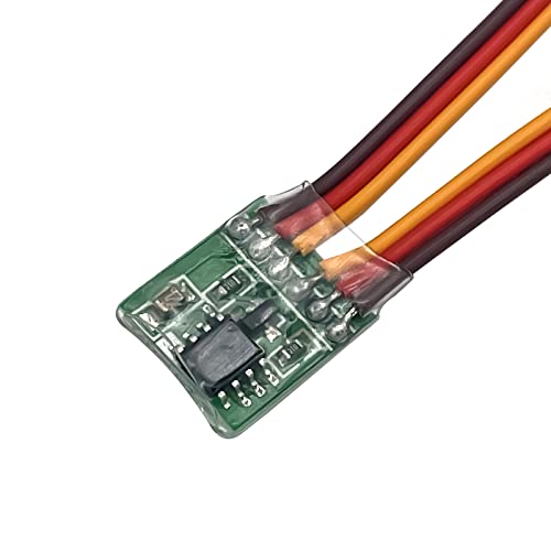 3Pcs Universal RC Servo Signal Reverser Rotation Inverter 5.0-6.0v Steering Gear Reverser for JR Futaba Aircraft Airplane Steering Gear RC Airplane Car Boat and Any Servos