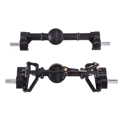 Portal Axle Set Compatible with WPL 1/16 Pickup and MN D90 RC Crawler, Front & Rear Portal Axle Assembly Upgrade Kit