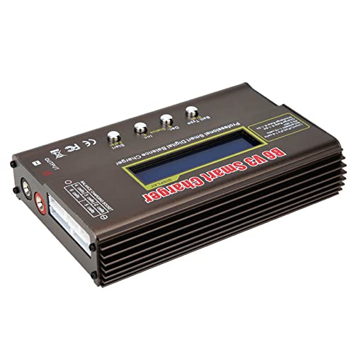 B6V3 80W Model Airplane Smart Digital Balance Battery Charger DC11.0‑18.0 V Professional Accessories for Use