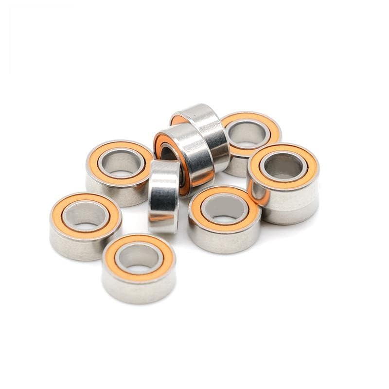 1Pcs SMR106-2RS CB ABEC-7 MR106 2RS 6x10x3mm Stainless Steel Hybrid si3n4 Ceramic Bearing Without Grease Fast Turning