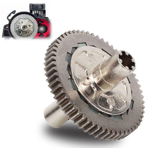 Metal Steel 57T 0.8Mod Slipper Set Slipper Clutch Spur Gear for Arrma 1/10 Granit for Typhon 1/8 RC Car arrma Big Rock Slipper Clutch arrma rc Cars Gears