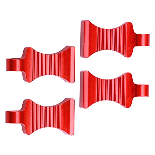 Metal Bumper Mount Set & RC Car Body Clips w/Pull Tabs for TRX-4 Axial SCX10 SCX10 II 90046 SCX10 III AXI03007