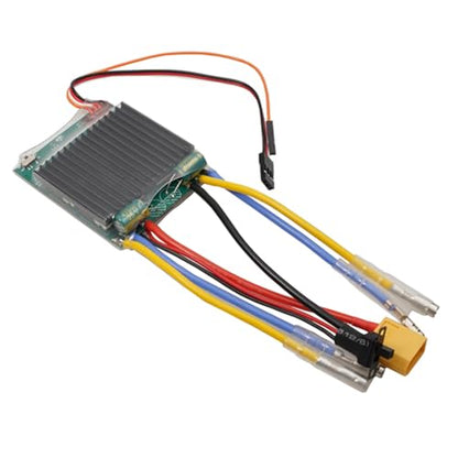 2-4S 40A Dual-Channel Bidirectional Brushed ESC for Differential Drive Boats RC Model Dual Motor Electronic Speed Controller - color: 40a Xt60 Plug