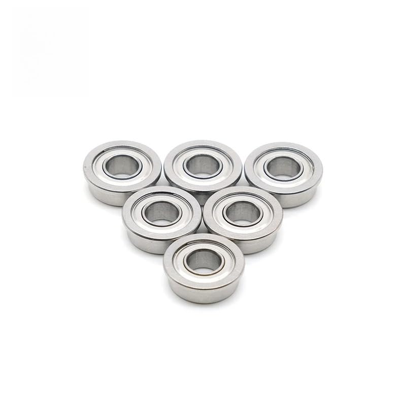 F685ZZ Flange Bearing 5x11x5 mm ABEC-7 (10 PCS) Flanged F685 Z ZZ Ball Bearings - size: F685ZZ 5x11x5