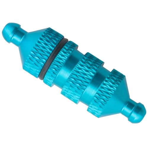 2PCS Blue Metal Fuel Filter HSP Wireless Remote Control Auto Part 1/10 Oil Trucks General Accessories