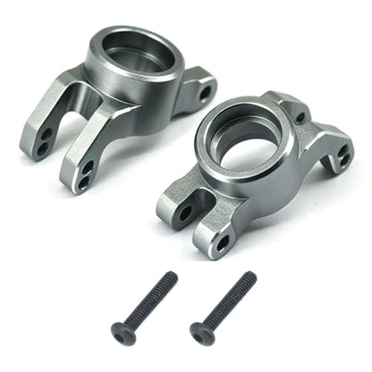 Aluminum Rear Hub Knuckle Arm for ARRMA Mini Kraton 1/16 RC Car, Upgrade Replacement Parts, (Titanium Rear Hub/Knuckle Arm) - color: Titanium Rear Hub/Knuckle Arm