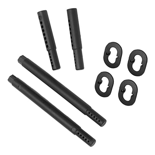 RC Body Mount Post Set, Plastic Car Holder with Steel Buckles, for ZD Racing 1/7 EX07, Adjustable Height, Reduces Vibration, Stable Ride, Easy Installation