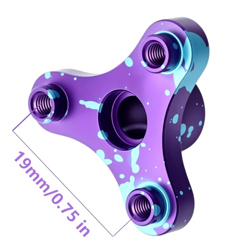 Aluminum RC Slipper Clutch Eliminator Gears for 2WD Traxxas 1/10 Stampede/Slash/Rustler/Bandit VXL XL5 Transmissions Gearbox Case Upgrades (Blue-Purple) - color: Blue-black