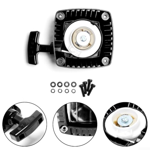 Pull Start Starter for HPI Baja-5B/5T, Rovan, KM, Losi, CY23RC-CY29RC, GP290, for 1/5 Scale RC Car Engines 23cc-32cc Displacement