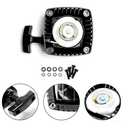 Pull Start Starter for HPI Baja-5B/5T, Rovan, KM, Losi, CY23RC-CY29RC, GP290, for 1/5 Scale RC Car Engines 23cc-32cc Displacement