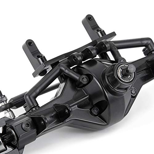 RC Front Straight Complete Axle for 1/10 Axial SCX10 II AX90021 | Heavy Duty Metal Axle Front Axle Assembly Set Upgrade Parts for 1/10 Axial SCX10 II 90027 90028 RC Crawler Car (Front) - color: Front Axle