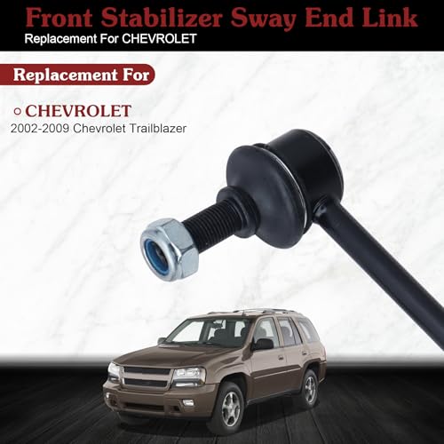 2* K6667 K6668 Rear Sway Bar Link - Restore Rear SUV Control | Compatible with 2002-2009 Chevy Trailblazer - color: 1*K6667 1*K6668, size: Sway Bar Link