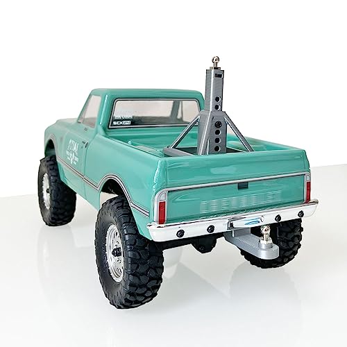 Canopy Topper Upgrade Parts for 1/24 Scale SCX24 C10 RC Crawler Pickup Truck（NO Truck Included）