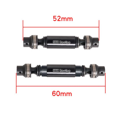 KYX Racing Hard Steel Drive Shaft Upgrades Parts Accessories for 1/18 RC Car LOSI Mini LMT 4X4 Monster Truck