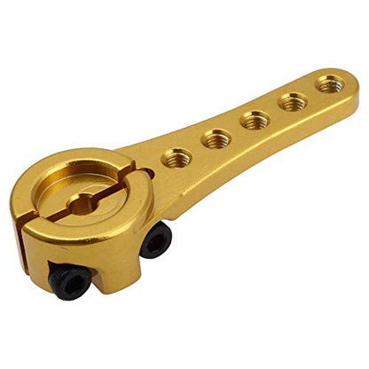 Aluminum 25T Servo Horn Steering Clamping Arm for Futaba Savox Power HD Xcore 1/8 1/10 RC Crawler Motor