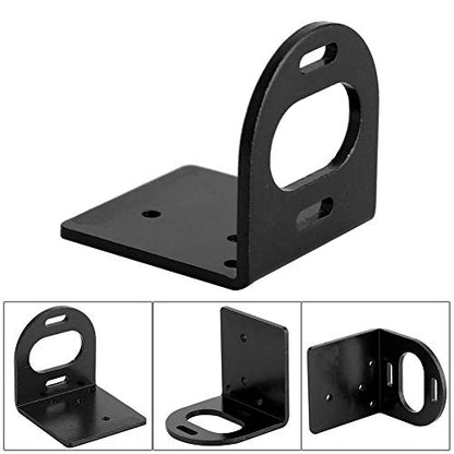 RC Motor Mount, Durable Metal Construction for 540 3660 3650 Motors Heavy Duty Base for RC Cars Trucks Buggies Hobbyists DIY Projects (Black)