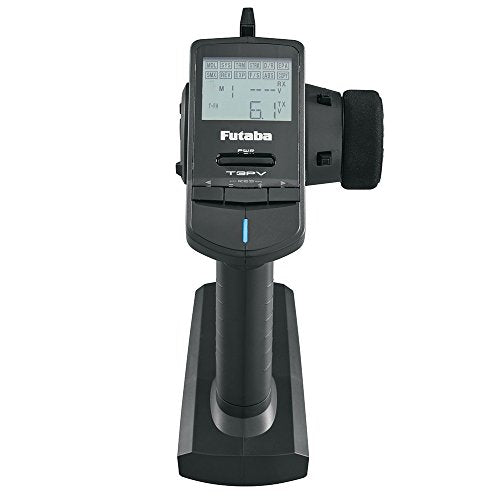 Futaba 3PV Three-Channel Two-Point-Four Gigahertz Computerized Radio Control Surface Transmitter with R304SB T-FHSS Telemetry Receiver