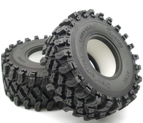 136mm 2.2 Crawler Tires For 1/10 RC Crawler Beadlock Wheels 4PCS Upgrades (A2201)