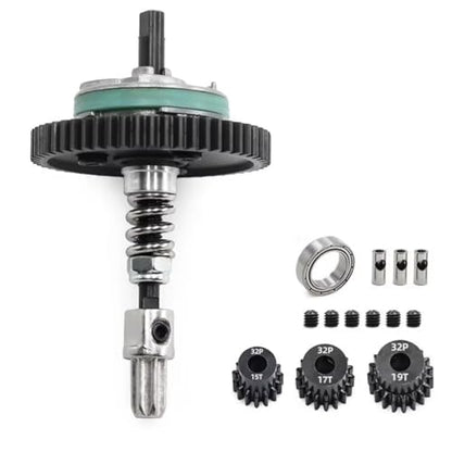 Rc Accessories Parts for Traxxas for Slash 4x4 for VXL for Stampede for Rustler 1/10 RC Car Upgrades Parts Metal 54T Slipper Clutch Set W/15T-17T-19T Pinion Gear 6878