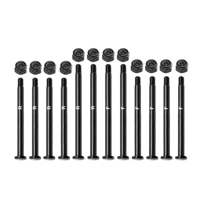 Metal Suspension Pin Set for Traxxas Mini Maxx Monster Truck-107154-1 RC Front&Rear Upper Lower Arm Hinge Pin Parts