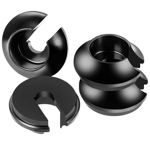 QUE-T RC Spring Retainers 4pcs/Set Shock Cups Counterweight for 1/18 TRX4M TRX4-M RC Crawler Car