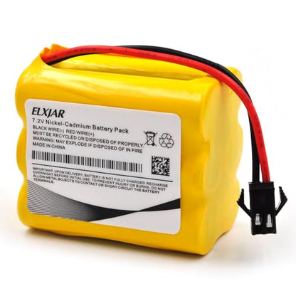 (2-Pack) 7.2V 800mAh Ni-Cd Battery with SM-2P Plug for RC Toys | AA battery pack for compatible RC tanks, excavators, semi-trailer trucks and cars; includes 2 USB chargers. - color: 2-Pack