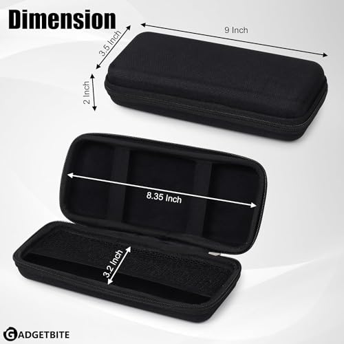 Portable Electronic Accessories Organizer - Travel-Friendly Pouch For Vlogging Camera, Usb Cables, Power Banks, Adapters, Hard Disks, And More (Black) - style: Modern