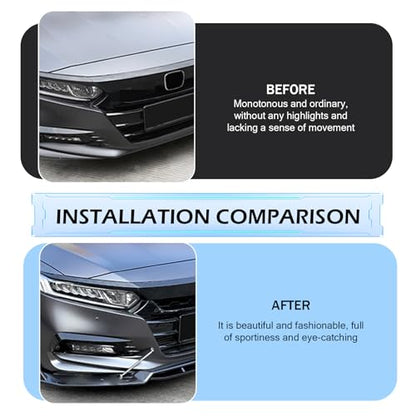 2 PCS Car Bumper Splitter Strut Rods, Adjustable 7.87" - 9.84" Automotive Splitter Strut Rods, Aluminum Alloy Bumper Lip Reinforcement Accessories, Universal for Most Cars (Silver) - color: Silver