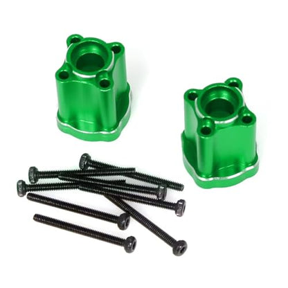 Compatible with LOSI for Mini for LMT 4X4 1/18 Brushed Monster Truck RC Car Upgrade Parts Accessories Rear Cup Kit Green RC Accessories