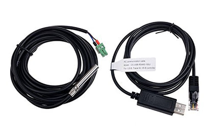 EPEVER Remote Temperature Sensor RTS & Monitoring Adapter RS485 to USB Fit forMPPT Solar Charge Controller