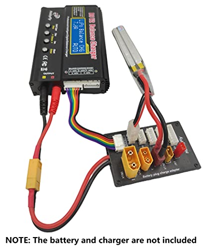 XT30 XT60 XT90 JST T Connector Lipo Battery Charger Board 2-6S Parallel Balance Charging Board for Imax B6 B6AC IDST Q6 Lite Balance Charger