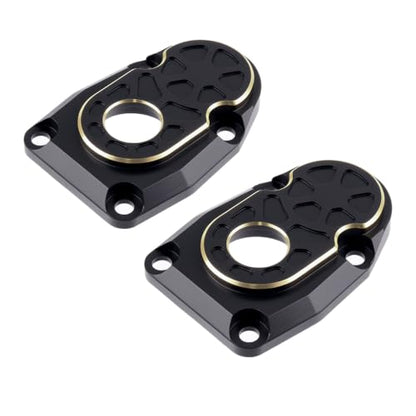 28g Brass Front & Rear Axle Covers Upgrade for SCX10 III Capra AR45P | brass front&rear axle covers upgrade parts,for SCX10 III & Capra 4WS,improves durability, traction, and precision fit. - size: Portal Cover A