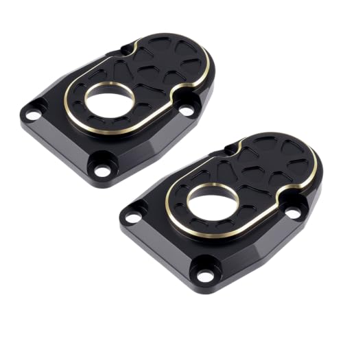 28g Brass Front & Rear Axle Covers Upgrade for SCX10 III Capra AR45P | brass front&rear axle covers upgrade parts,for SCX10 III & Capra 4WS,improves durability, traction, and precision fit. - size: Portal Cover A