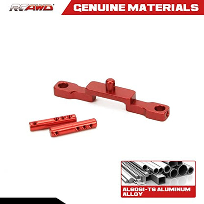 RCAWD SCX24 Upgrades Body Post Front for Axial, Body Mount Aluminum Parts for AXI00002 Red - color: Red