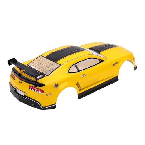 1/10 Scale RC Car Body Shell with Front & Rear Wing for 26cm Wheelbase Racing Cars, Remote Control Car Body for 1/10 Scale