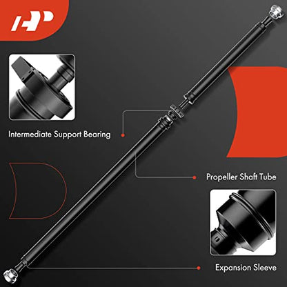A-Premium Rear Drive Shaft Prop Shaft Driveshaft Assembly Compatible with Ford Explorer 2011-2018, Police Interceptor, Taurus X & Lincoln MKS & Mercury Sable, Automatic Trans, Replace# 8G1Z4R602A