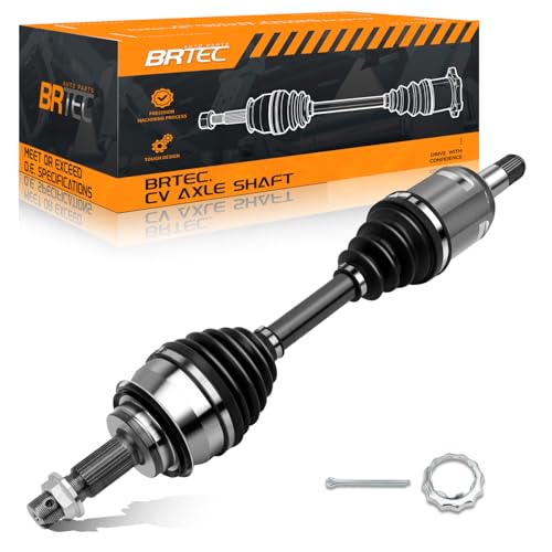 BRTEC Front CV Axle Shaft Assembly Compatible with Lexus GX460 2010-2022, GX470 2003-2009, Toyota 4Runner 2003-2022 4WD, FJ Cruiser 2007-2014 4WD, Tacoma 2005-2020, 66-5235