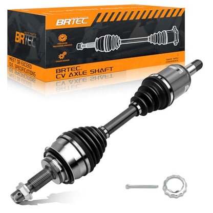 BRTEC Front CV Axle Shaft Assembly Compatible with Lexus GX460 2010-2022, GX470 2003-2009, Toyota 4Runner 2003-2022 4WD, FJ Cruiser 2007-2014 4WD, Tacoma 2005-2020, 66-5235