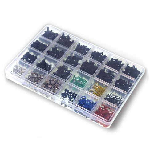 Universal RC Screw Kit Hardware Fasteners for 1/10 RC Hobby Car Vehicles