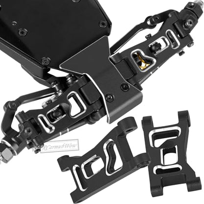 RC Upgrades Part for L0S1 1/24 Micro-B,1/28 Micro-T,Driveshafts,Shocks,Shock Towers,A Arms,Caster Blocks,Steering Block,Stub Axle Carriers,Turnbuckles,Bearing & Screw Set,Black - color: Black(1set)