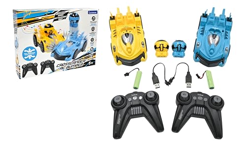 Lexibook, Crosslander, RC2 | Set of 2 Cars, Removable Figures, Sound and Lighting Effects - style: RC2