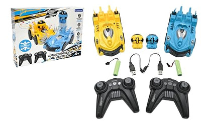 Lexibook, Crosslander, RC2 | Set of 2 Cars, Removable Figures, Sound and Lighting Effects - style: RC2