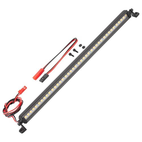 RC Light Bar 40 LED 8.5 Inch Aluminum RC Lights RC Crawler Accessories for Axial SCX10 Traxxas TRX4 TRX4M Arrma Senton Redcat GEN7 1/6 1/8 Scale Rock Crawler Truck (8.5inch) - size: 8.5inch
