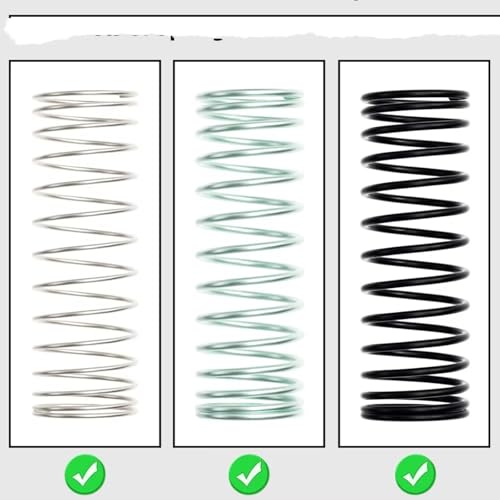 RC Car Shock Absorbers Compatible with TRX4M 1/18 RC Crawler Car Upgrade Parts Replacement Accessories 4PCS 52mm Aluminum Front Rear Shocks Absorbers(Green) - color: Green
