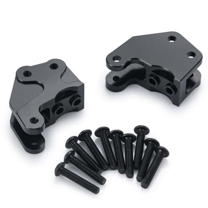 4PCS RC Aluminum Lower Shock Link Mount Shock Suspension Linkages Front Rear Axle Link Shock Mount for Axial Wraith 90048 1/10 RC Crawler Car Upgrade Parts