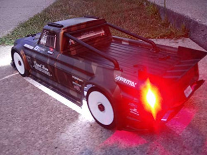 RC LED LIghts Brake Lights Headlights HD Eliminator Infraction Felony Typhon Limitless Outcast Senton Universal White and Red HD LED Lights HD2W2R